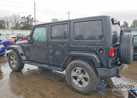 2018 Jeep Wrangler Unlimited Sahara из США, поврежденный, VIN 1C4HJWEG3JL928202